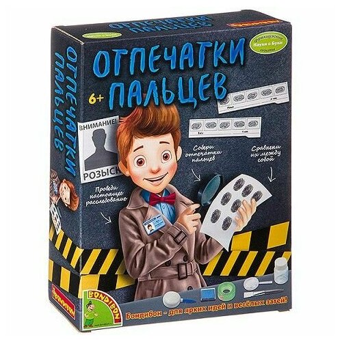 Французские опыты Науки с Буки Отпечатки пальцев ВВ3182 французские опыты науки с буки печатная машина ek jd017 вв2591