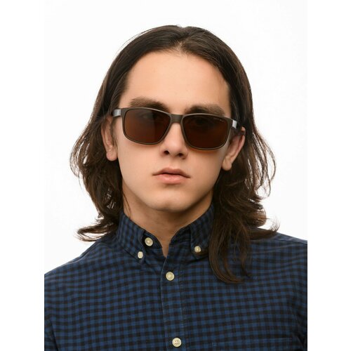 Солнцезащитные очки GreyWolf, коричневый