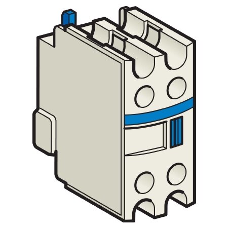 Блок дополнительных контактов 0 но / 2 НЗ LADN02 – Schneider Electric – 3389110383768