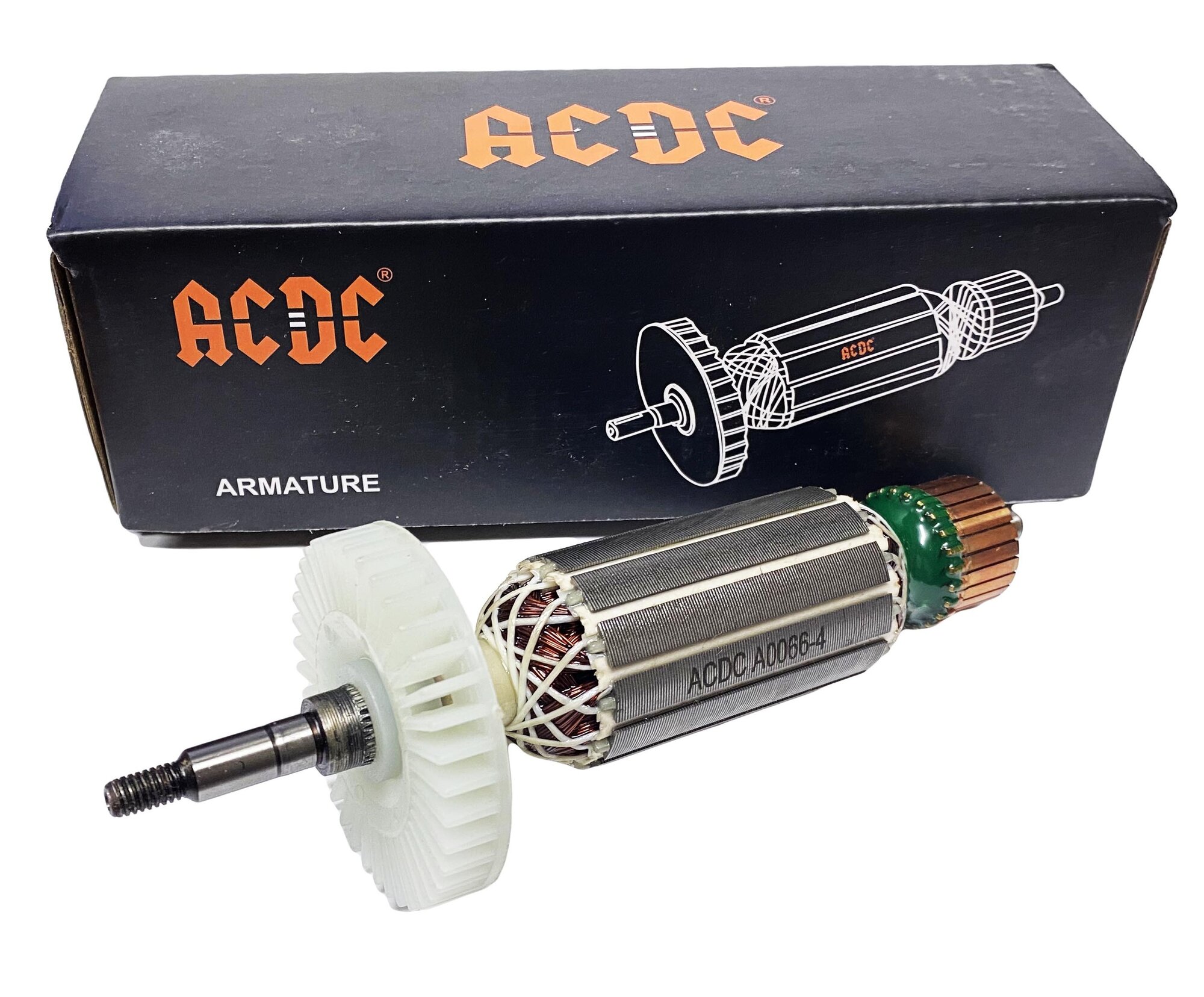 Ротор  Якорь  для угловой шлифовальной машины ИНТЕРСКОЛ УШМ 125 1100Э ACDC