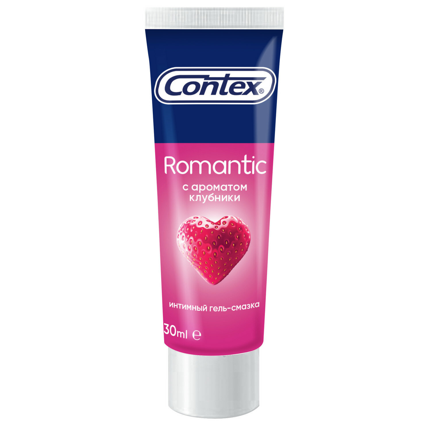 Смазка интимная Contex Romantic 30 мл с ароматом клубники