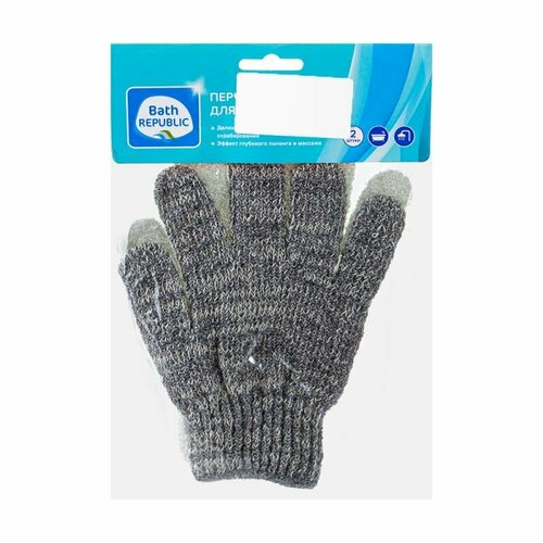 Перчатки для душа Bath Republic 2 шт в ассортименте 389₽