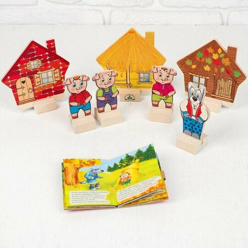 Театр на столе Три поросёнка микрогофра 1515₽