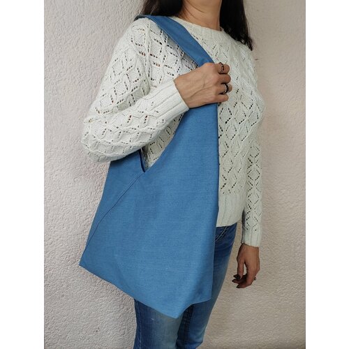 Сумка хобо  Selena, голубой