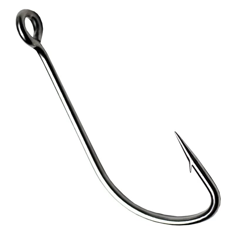 Одинарный крючок Crazy Fish S hook №10 15 шт.