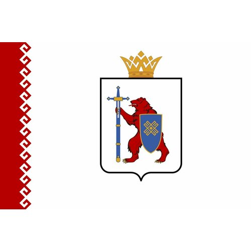Флаг Республики Марий Эл, Размер: 75х50 см.