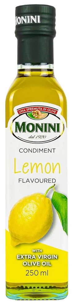 Масло оливковое Monini Lemon Extra Virgin (Монини Экстра Вирджин Лимон), 250 мл