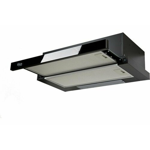 Вытяжка кухонная встраиваемая making Оasis everywhere UV-60G F черная 710300₽