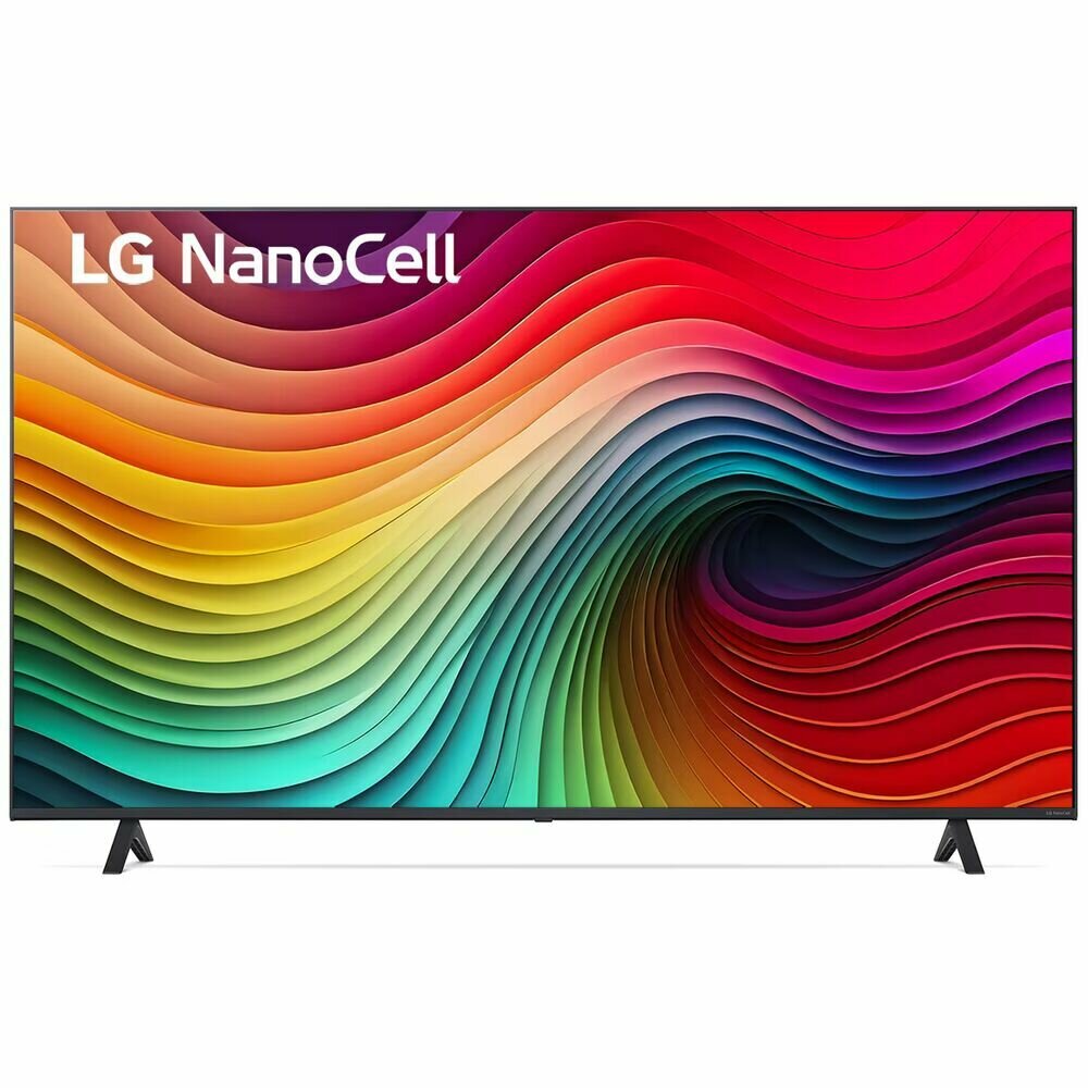 Телевизор 65" LG 65NANO80T6A 2024 (4K UHD 3840x2160, Smart TV) синяя сажа