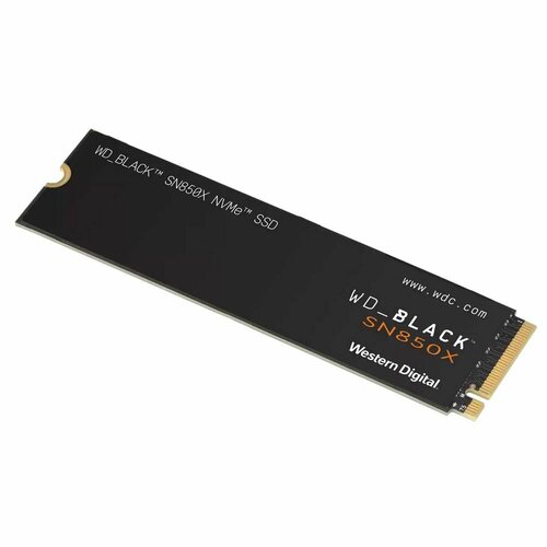 Western Digital Твердотельный накопитель SSD WD_Black SN850X 4TB, M.2 2280, NVMe, PCIe 4.0x4 Black SN850X