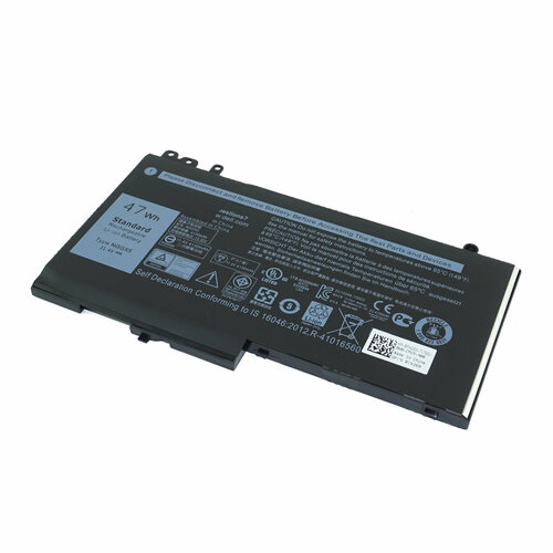 Аккумулятор для Dell Latitude 12 E5270 (NGGX5) аккумуляторная батарея для ноутбука dell latitude 12 e5270 11 4v 47wh nggx5