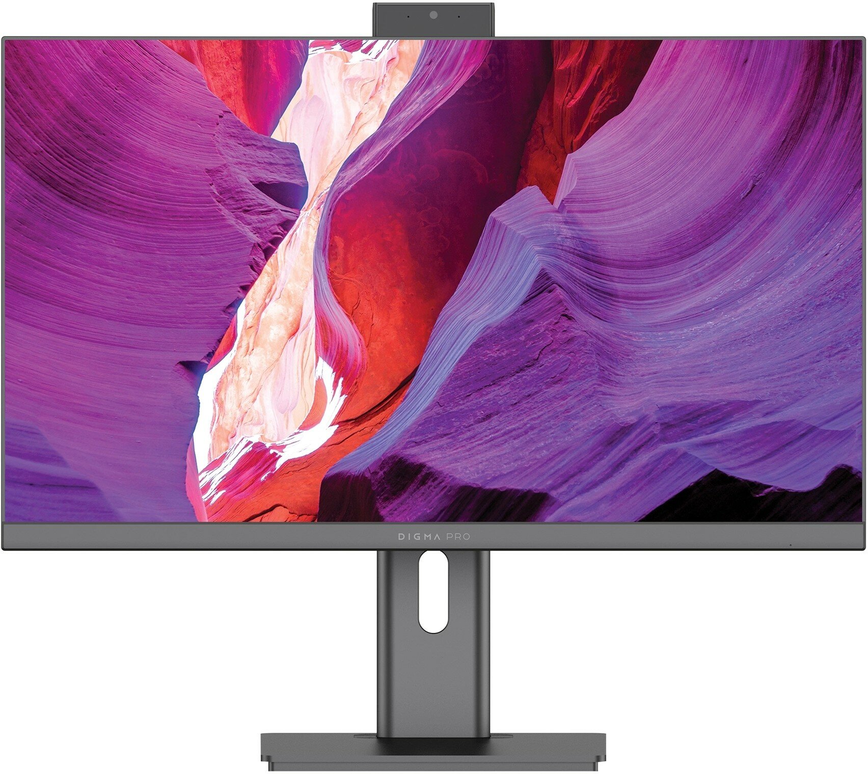 Моноблок DIGMA PRO Unity, DM23P3-8CXU01, 23.8", Intel Core i3 1215U, 8ГБ, 256ГБ SSD, UHD Graphics, Ubuntu, серый и черный