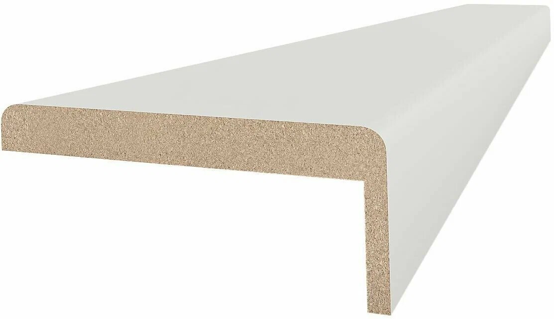 Наличник телескопический Emalex ICE 70*8*2140(Имитация белой эмали)