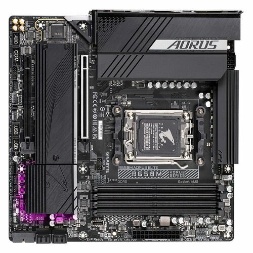 Материнская плата GIGABYTE B650M AORUS ELITE SocketAM5 AMD B650 mATX Ret