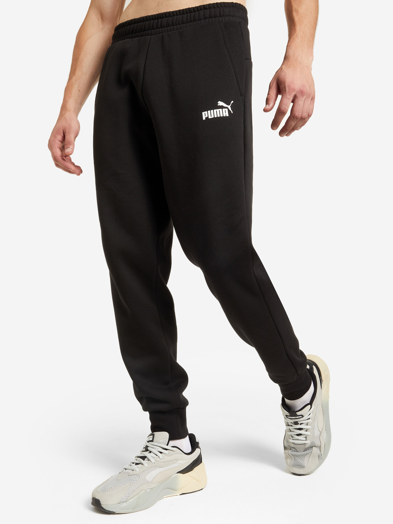 Брюки спортивные PUMA, размер L, черный
