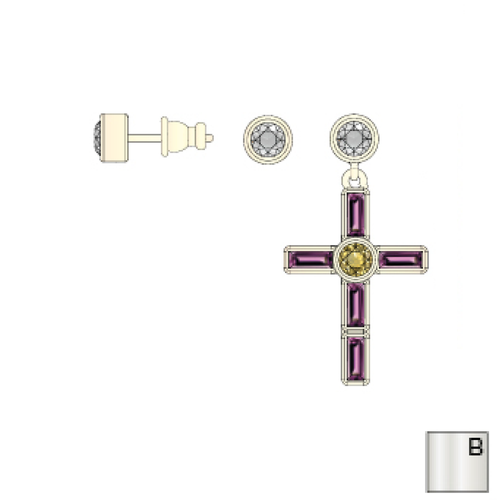 Серьги Rebecca