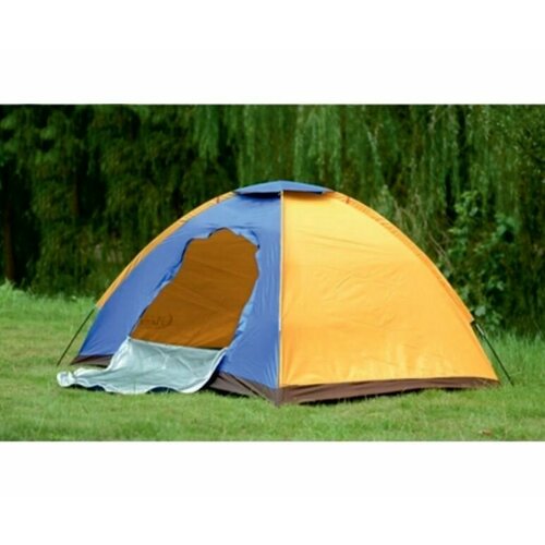 Палатка двухместная 195145110см нейлон дуга 7мм москитная сетка 2156₽