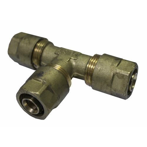 Тройник соединительный обжимной Valsir Pexal 20 артикул 101115 1209₽