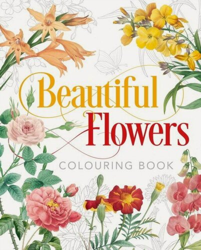 Изображение товара Gray, Peter "Beautiful Flowers Colouring Book"