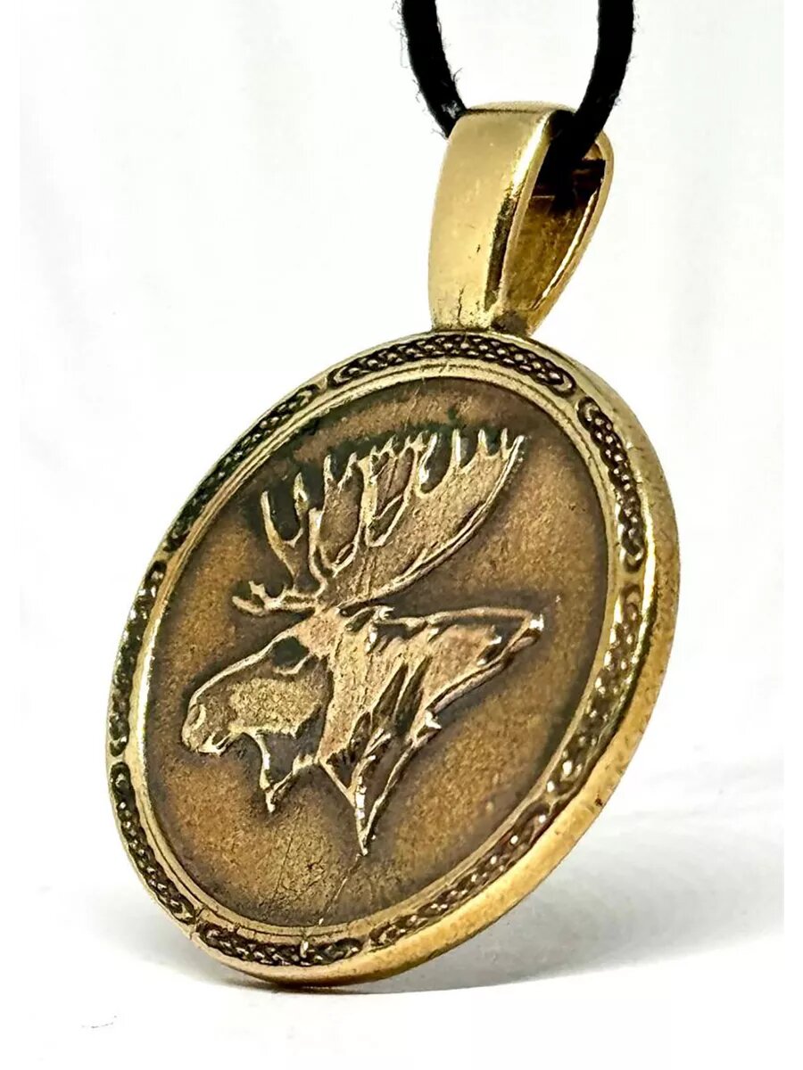 Подвеска Вербица, коричневый — фото 1