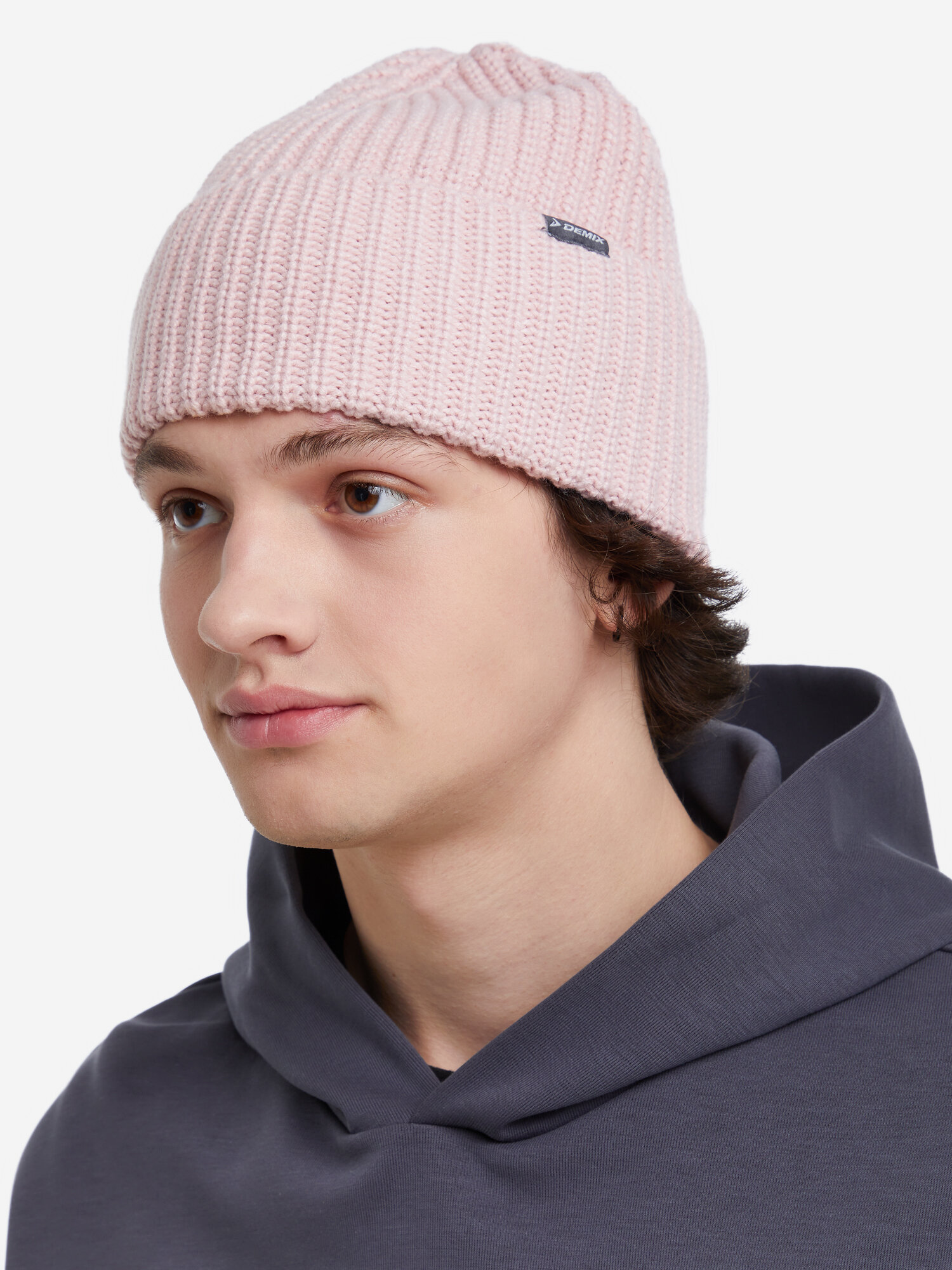 Шапка Demix для мужчин и женщин, размер one size, розовый — фото 1