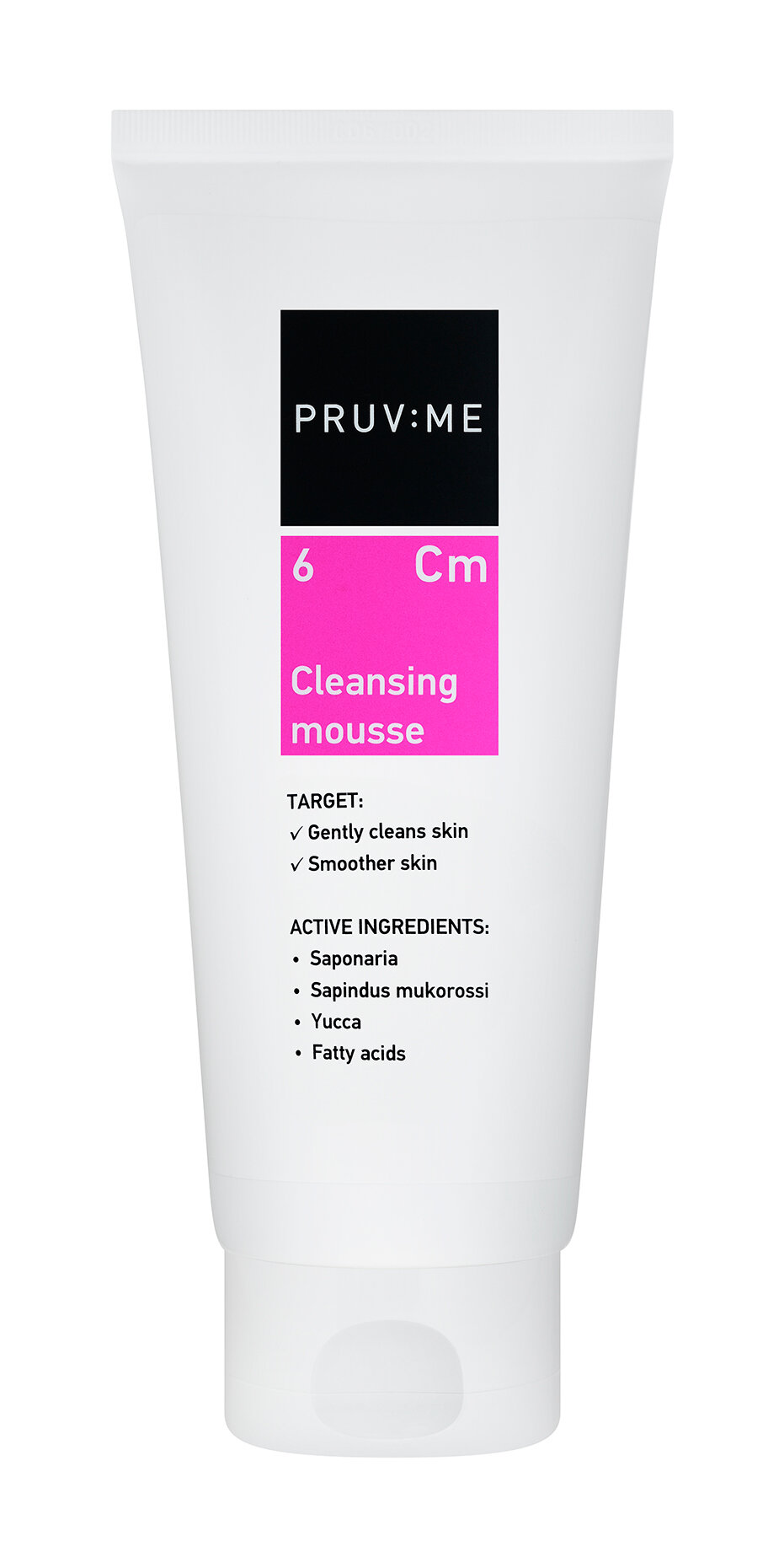 PRUV: ME Cm 6 Cleansing mousse Мусс для умывания, 200 мл