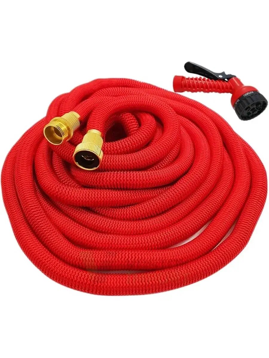 Шланг Magic Hose, для полива, удлиняющийся, 12м длина, латекс, нейлон — фото 1