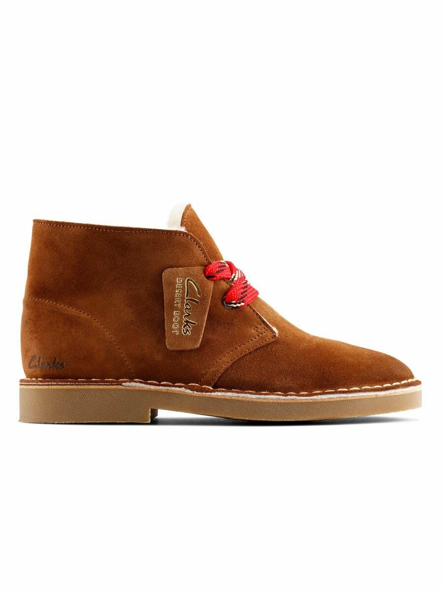 Ботинки дезерты Clarks, размер 3,5D UK, коричневый — фото 1