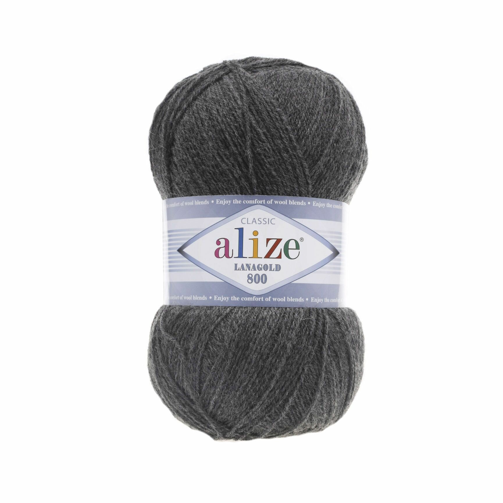 Пряжа ALIZE "LANAGOLD 800" (5 мотков*100гр.) 182