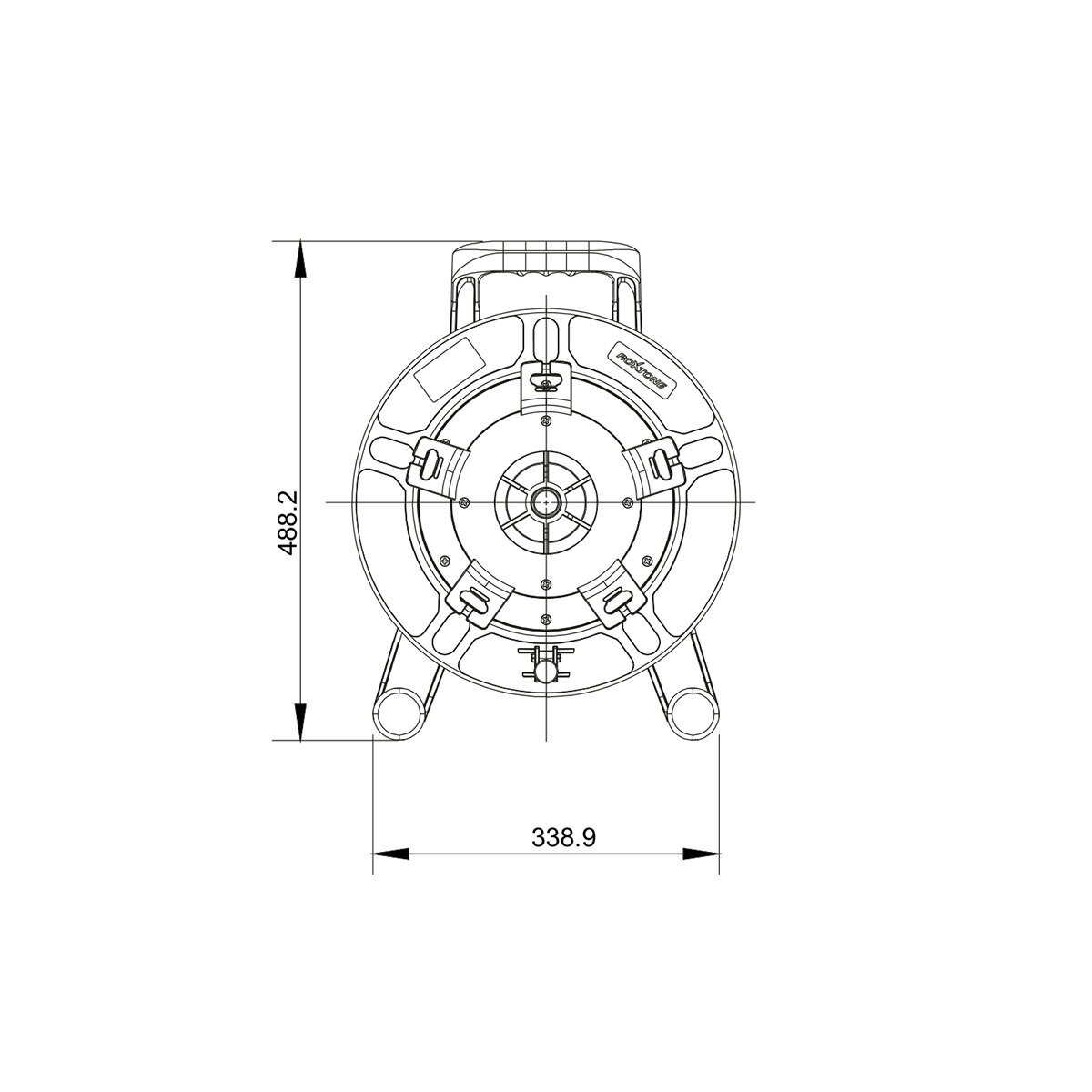 Катушка для транспортировки кабеля Roxtone PCD380 — фото 1