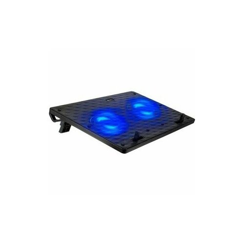 Подставка для ноутбука Digma D-NCP156-2 156 360x260x27 мм 2xUSB 2x 120мм FAN 650г черный 2969₽