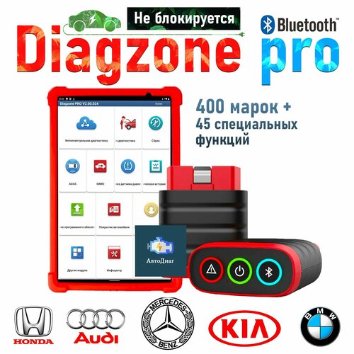 Thinkdiag mini Diagzone Pro с планшетом все автомобили