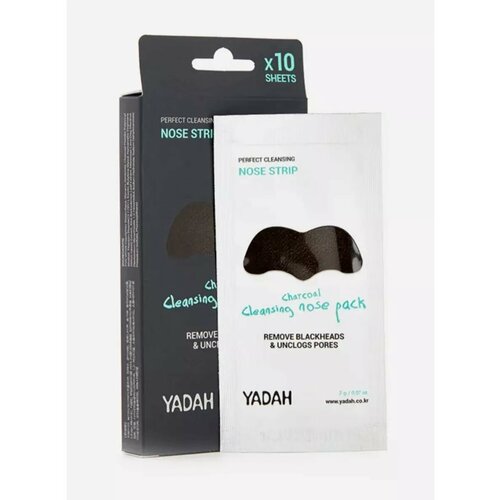 Угольные Очищающие патчи для носа charcoal nose pack 1305₽