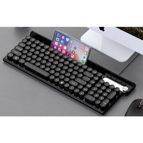 Langtu L3 Бесшумная USB Клавиатура ENGRU Подставка для телефонапланшета 119000₽