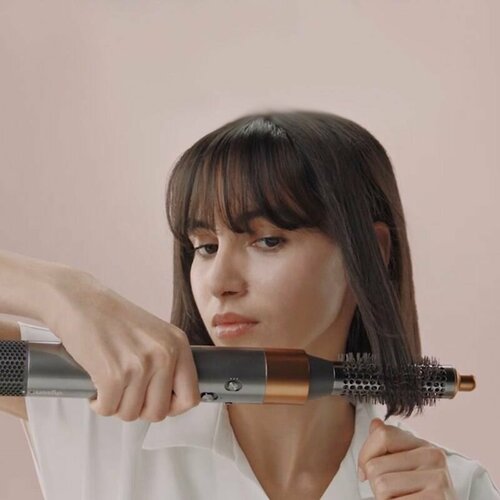 Узкий браш 27мм Никель насадка для стайлера Dyson Airwrap Малая круглая щетка для создания объема коротким волосам 109000₽