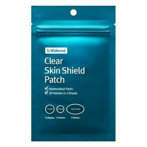 By Wishtrend Патчи противовоспалительные от прыщей - Clear skin shield patch 39шт 1265₽