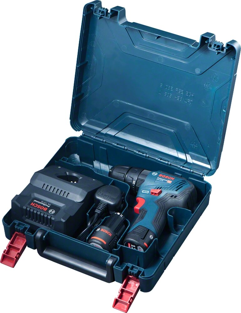 Аккумуляторный шуруповерт BOSCH GSB 12V-30 кейс, 2x2.0 Ач, 06019G9120 - фото №6