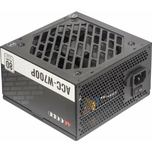 Блок питания Accord ATX 700W ACC-W700P 80 PLUS WHITE 204pin 120mm fan 6xSATA RTL 4590₽