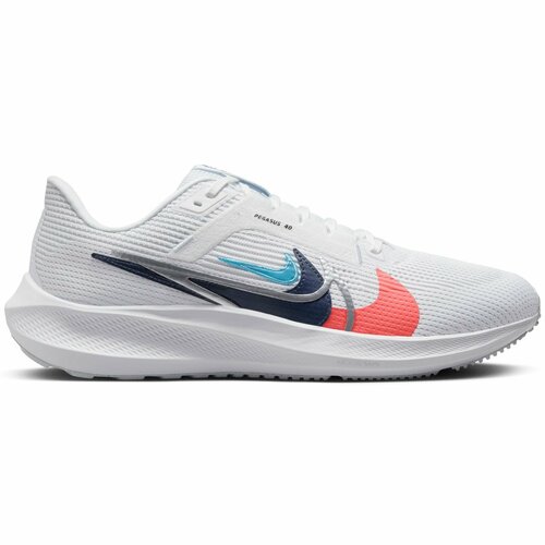 фото Кроссовки nike air zoom pegasus 40 prm, размер 10 us, белый 100