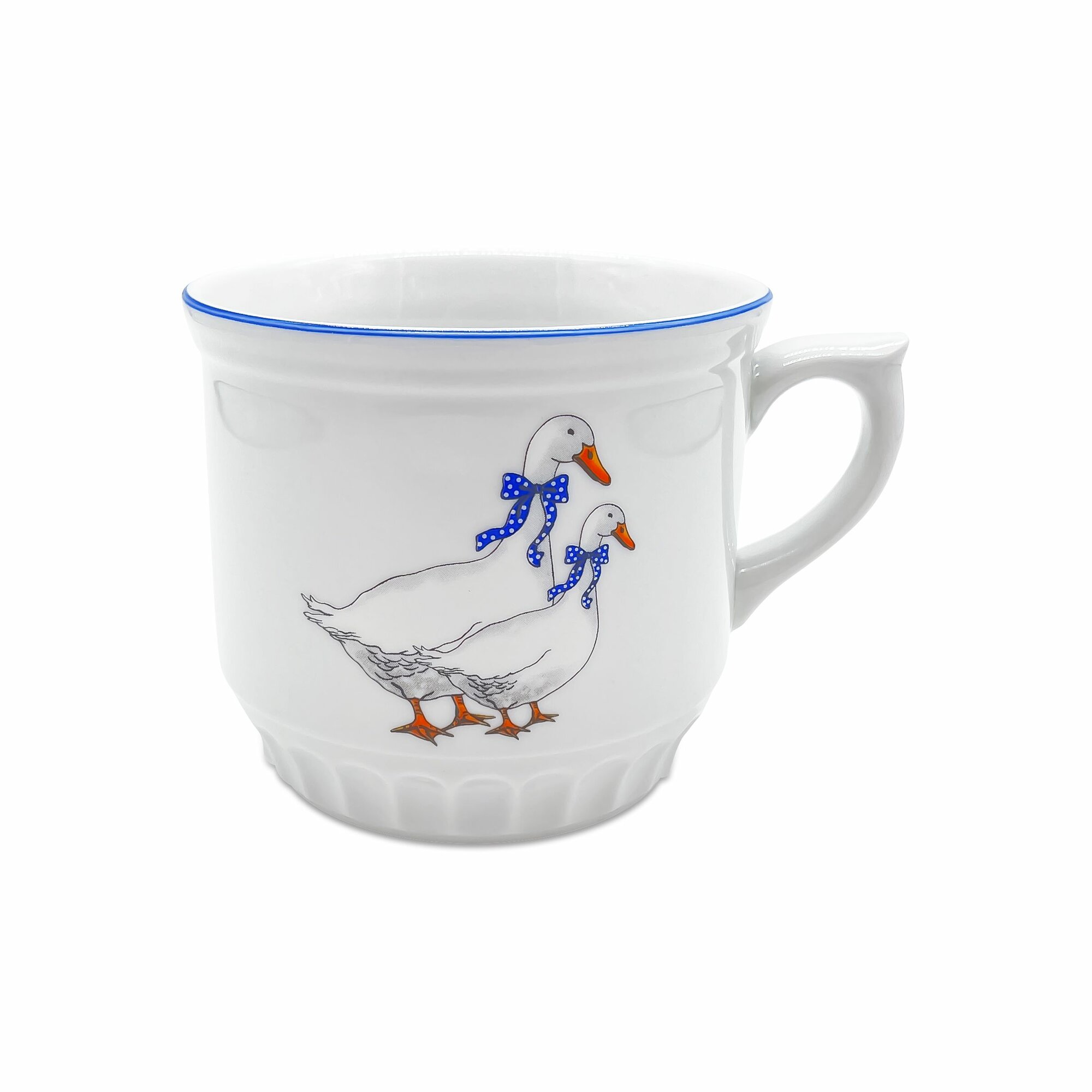 Кружка Selsky "Гуси" 450 мл / фарфор / Чехия — фото 1