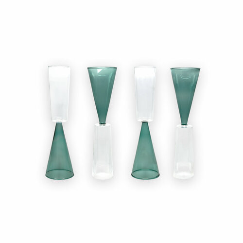 Набор из 4-х бокалов для шампанского TWIST Gusto Buono, 190 мл