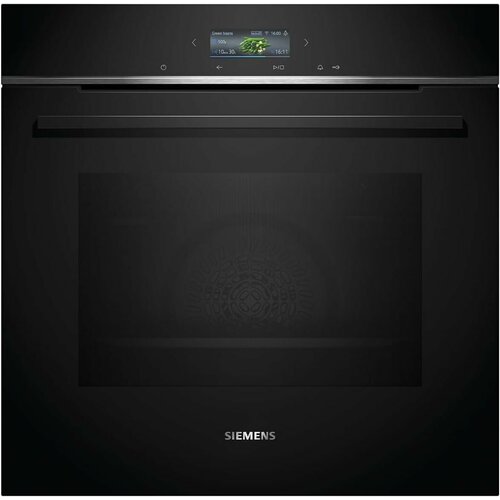 Электрический духовой шкаф SIEMENS HB774G1B1 voice control черный 129000₽
