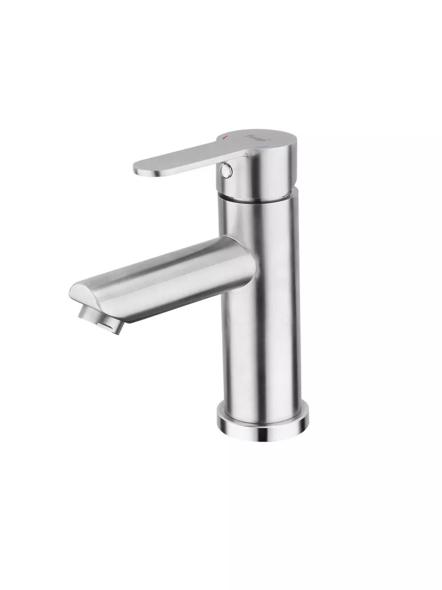 Смеситель для раковины из нержавеющей стали Frap F10801 сатин