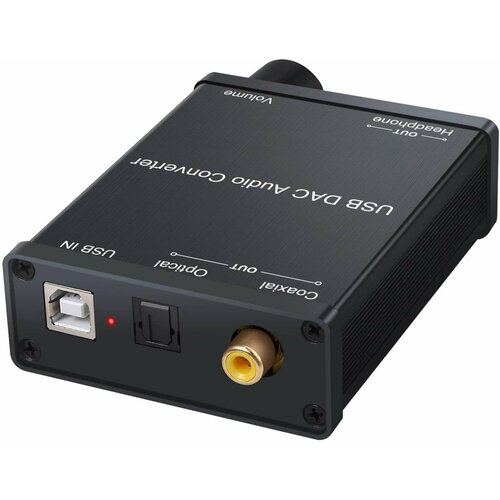 Аудио конвертер USB - Optical toslink Coaxial 63mm jack GV-021 2871₽