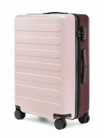 Чемодан NINETYGO Rhine Luggage 28" (розовый+красный)