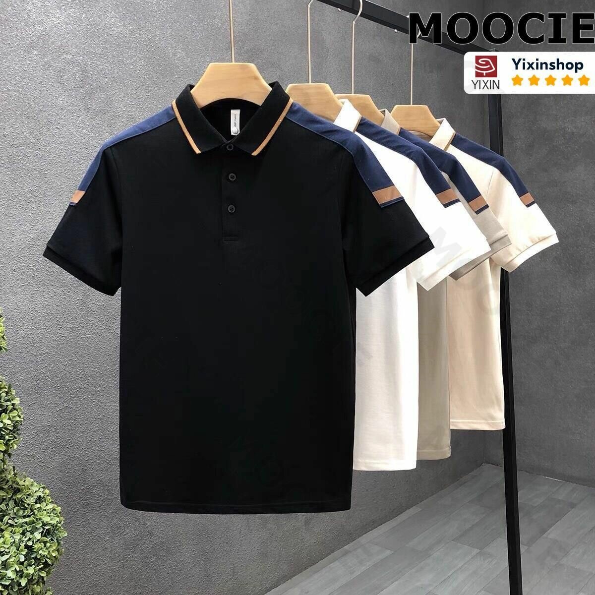 Поло MOOCIE, размер 2XL, черный