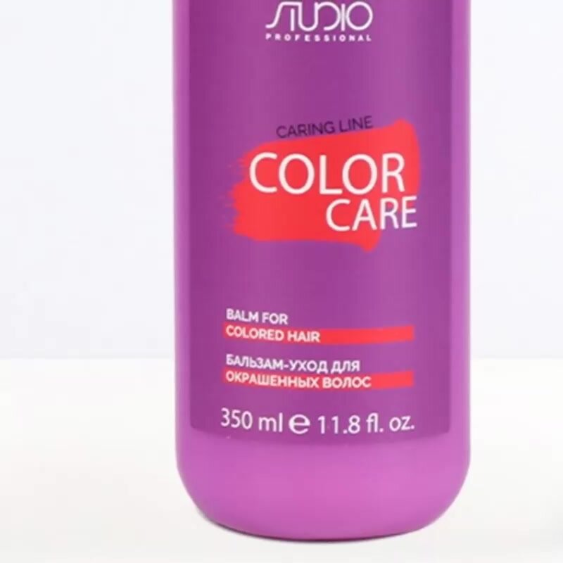 Бальзам-уход для окрашенных волос Kapous Studio Professional «Caring Line» «Color Care», 350 мл — фото 1