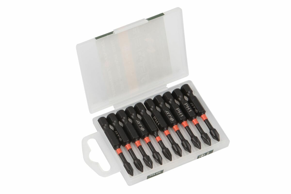 Бита ударная 1/4' PH1 50 мм 10 шт. / Дело Техники