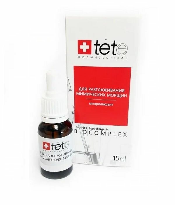 Биокомплексмиорелаксант для разглаживания мимических морщин TETe Cosmeceutical Biocomplex AntiMimic Stop