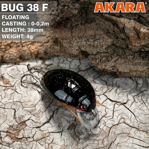 Воблер Akara Bug 38F 4 гр. 09